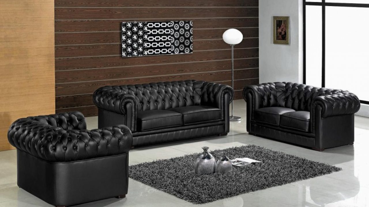 15 Classy Leather Sofa Set Designs, Modern Leather Sofa Set Designs Images