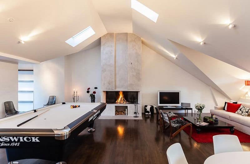 The Best 16 Ideas To Transform The Attic Into Fun Game Room 4