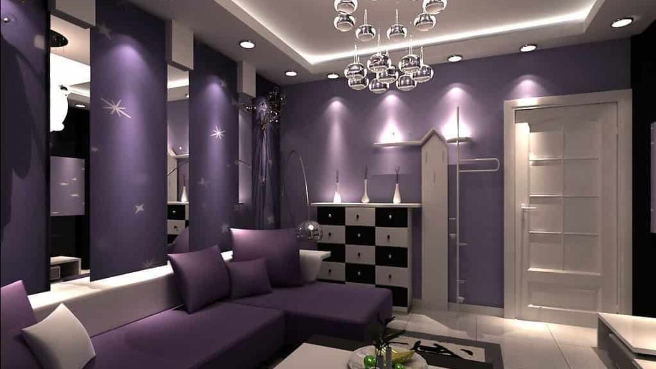 19 Phenomenal Purple Living Room Design Ideas