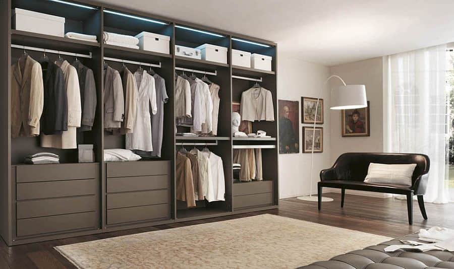 17 Beautiful Open Closet Designs For Sophisticated Home 5