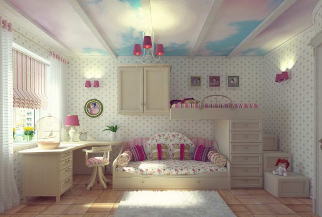 19 Cute Girl's Bedrooms For Your Little Princess
