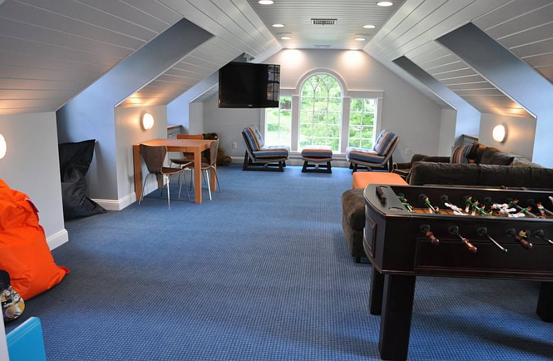 The Best 16 Ideas To Transform The Attic Into Fun Game Room 6