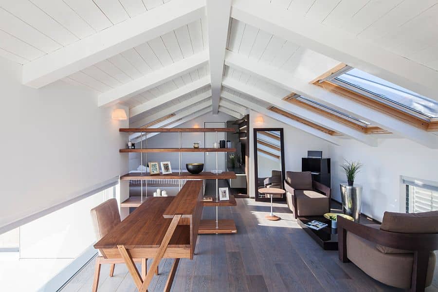 16 Alluring Home Office Deisngs With Skylights 6