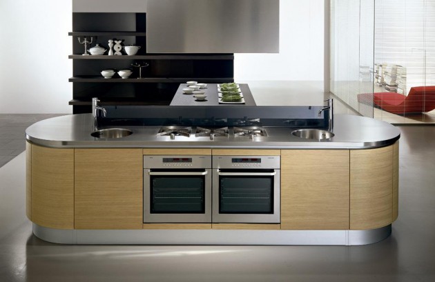14 Classy Rounded Kitchen Designs For Stylish Home