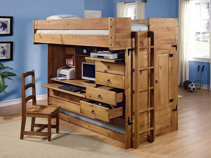 18 Super Smart Ideas of Bunk Beds With Desk 8