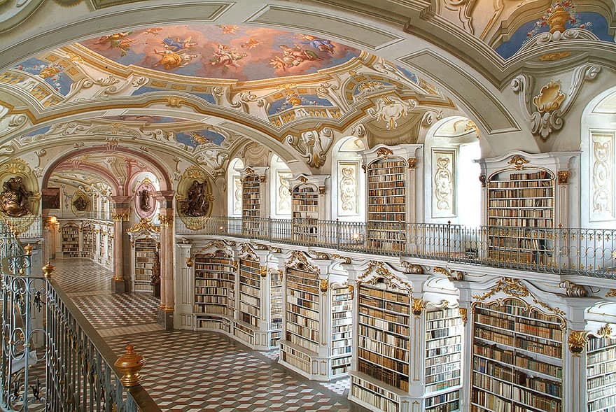 The Admont Library, Admont, Austria 9