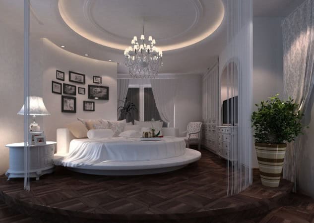 19 Luxury Round Master Bedroom Designs That Everyone Need To See 10