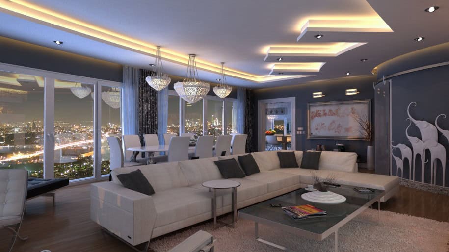 12 Stunning Penthouse Living Room Designs That Will Admire You 10