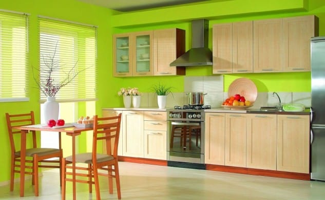 16 Lively Green Kitchen Design Ideas 12