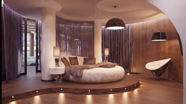 19 Luxury Round Master Bedroom Designs That Everyone Need To See 12