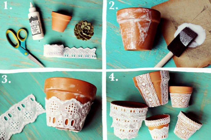 18 Simple & Easy DIY Flower Pot Designs
