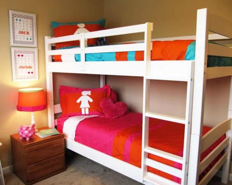 14 Functionally Decorated Shared Rooms For Boy & Girl 13