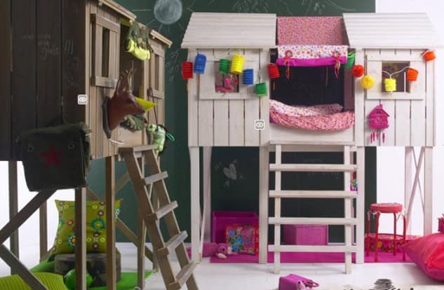 17 Cheerful Treehouse Bed Designs For More Joy & Fun 13