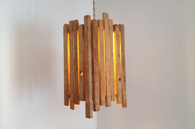 15 Creative DIY Wooden Lamp Design Ideas