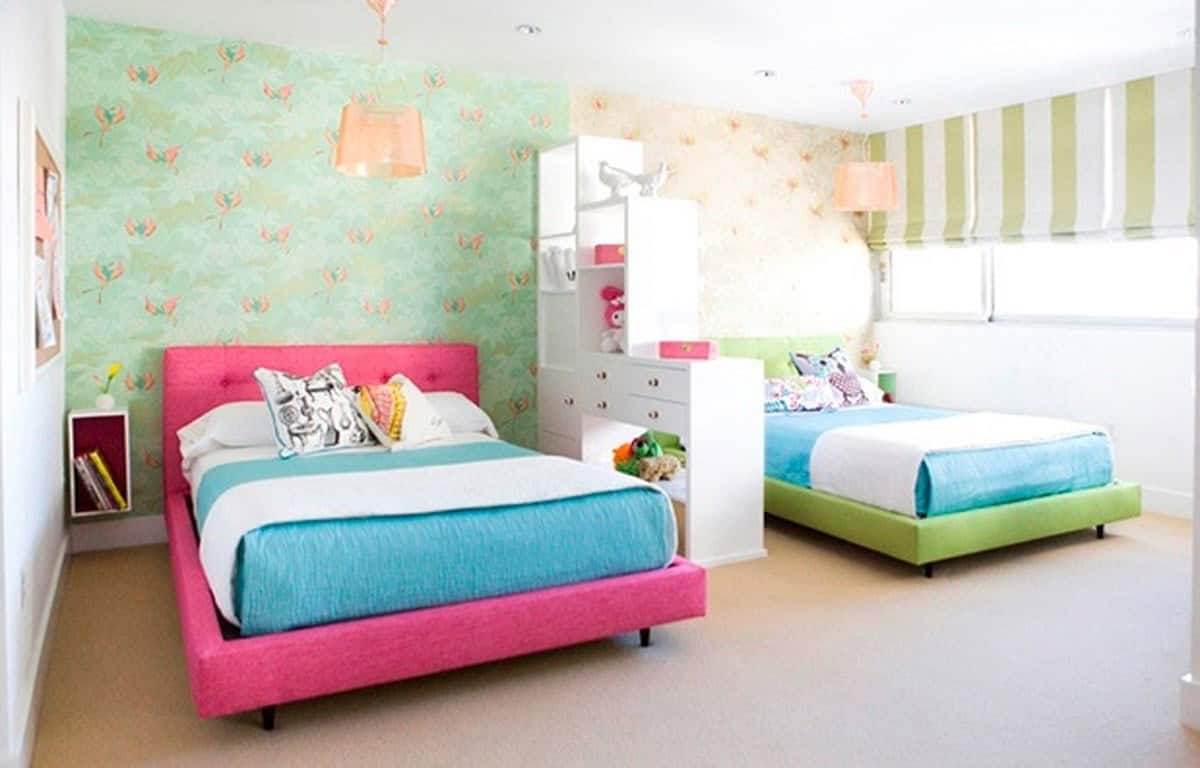 14 Functionally Decorated Shared Rooms For Boy & Girl 14