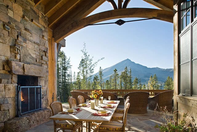 Eclectic Patio With A Breathtaking View Source