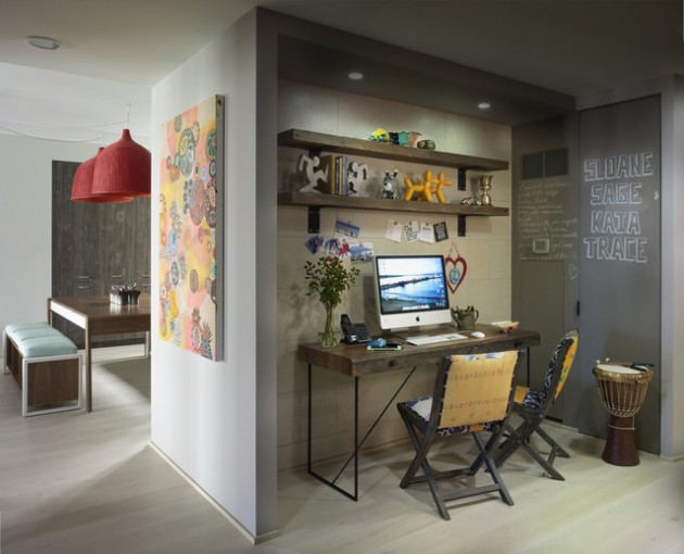 15 Beautiful Eclectic Home Office Designs Full Of Inspiration