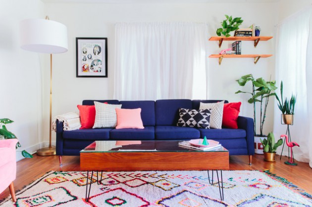 15 Incredible Eclectic Living Room Designs That You Can Take Ideas From