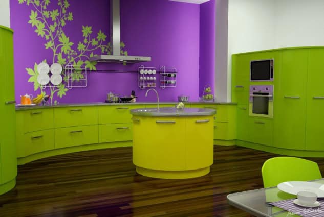 16 Lively Green Kitchen Design Ideas 15