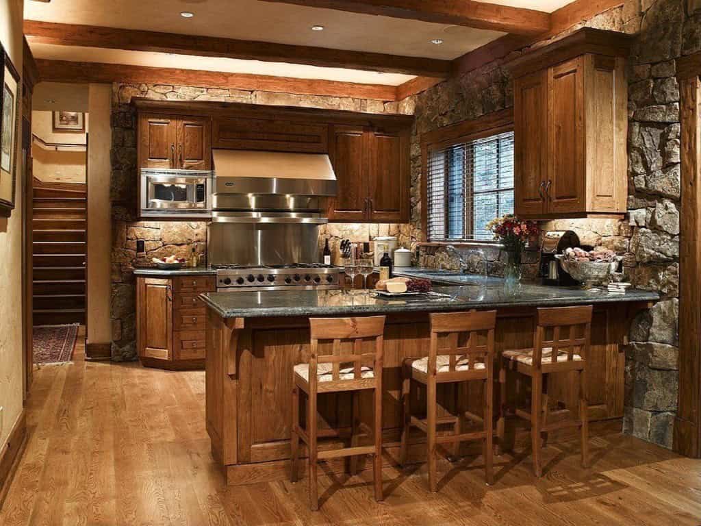 15 Charming Modern Rustic Kitchen Design Ideas 15