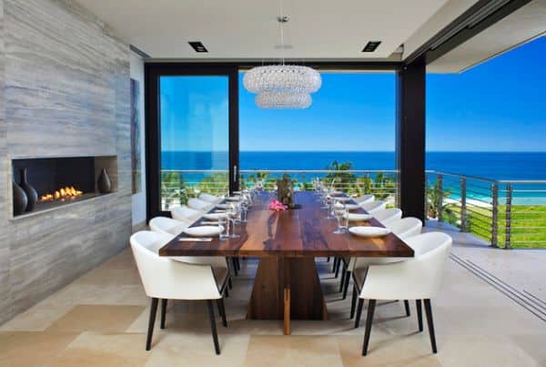 17 Classy Dining Room Designs With Dashing View 15