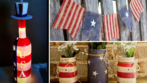 16 Amazing Handmade 4th Of July Decorations For Last Minute Home Decorating