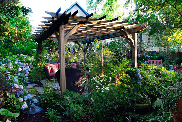 garden eclectic pergola designs cool privacy breathtaking shining protection sun wood good sitting newport cottage fishing plants ofdesign