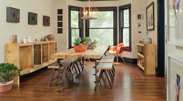 16 Inspiring Industrial Dining Rooms That Will Supply You With New Ideas