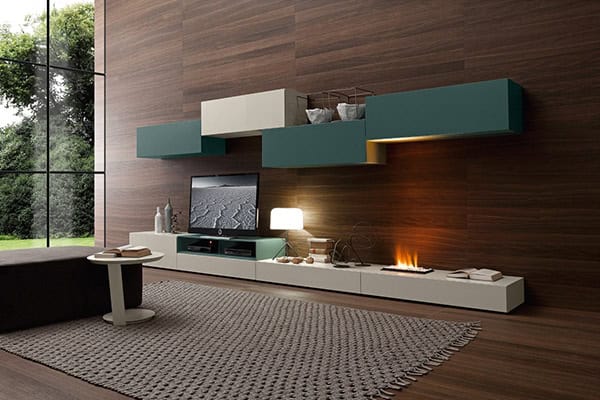 18 Trendy TV Wall Units For Your Modern Living Room 16