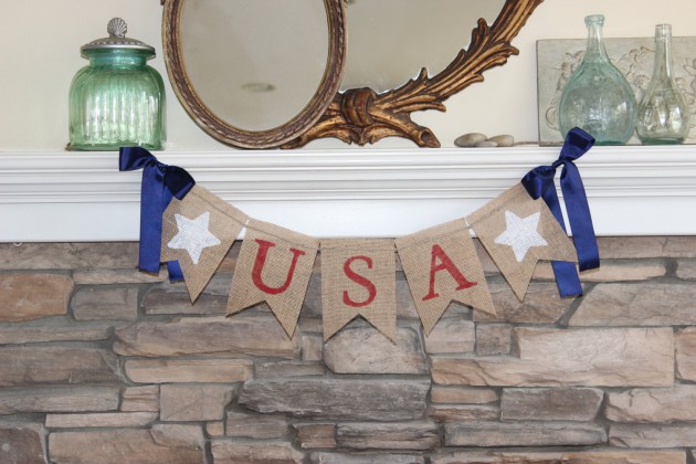 17 Creative Handmade 4th of July Banners As Patriotic Decorations
