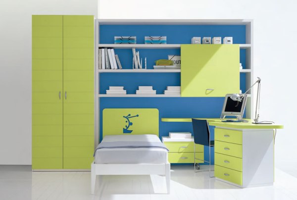 18 Fresh Green Child's Room Design Ideas