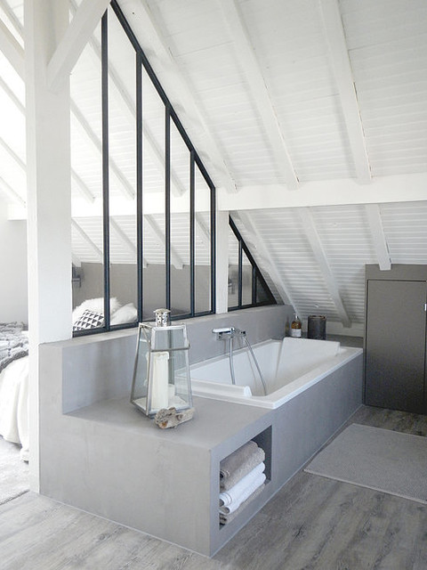 18 Excellent Industrial Bathroom Designs With Great Interior Ideas