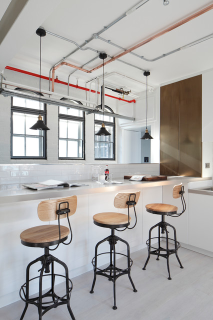 18 Impressive Industrial Kitchens With Stunning Interior Designs
