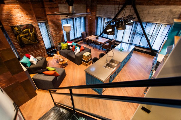 20 Wicked Industrial Living Room Designs You're Going To Enjoy