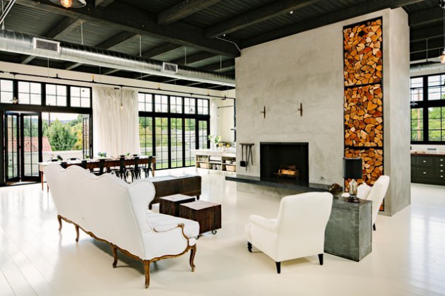 20 Wicked Industrial Living Room Designs You're Going To Enjoy