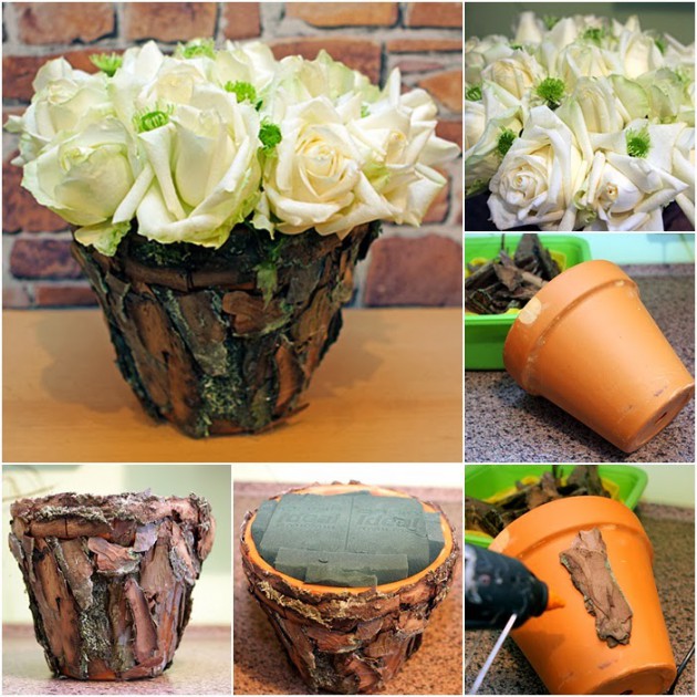 18 Simple Easy DIY Flower Pot  Designs 