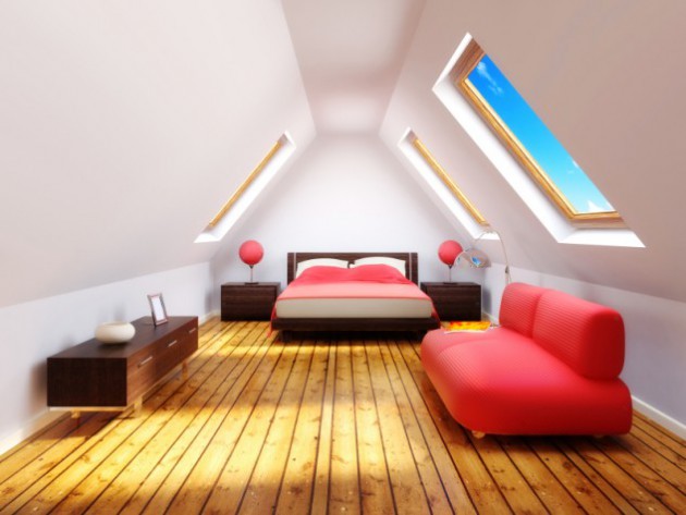 21 Modern Attic Bedroom Designs For All Tastes