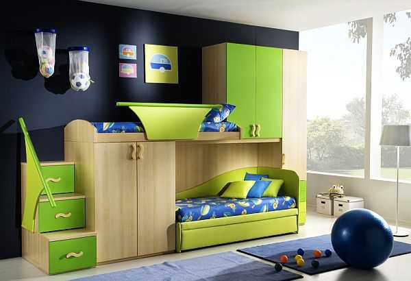 18 Fresh Green Child's Room Design Ideas