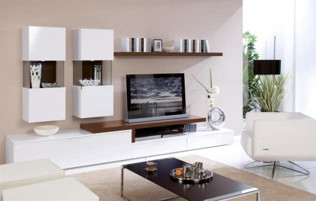 18 Trendy TV Wall Units For Your Modern Living Room 3
