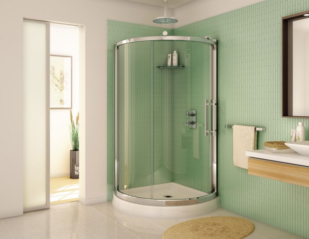 15 Space-Saving Corner Shower Designs For Every Bathroom