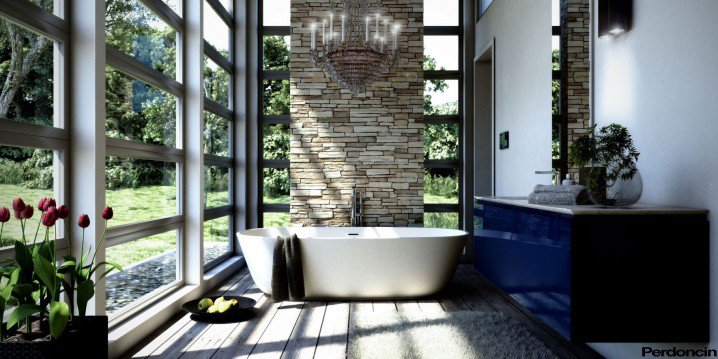 18 Gorgeous Bathrooms With Amazing View 4