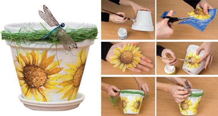 18 Simple & Easy DIY Flower Pot Designs 4