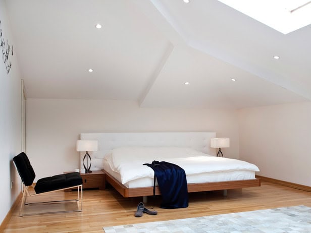 Attic Modern Bedroom Ideas