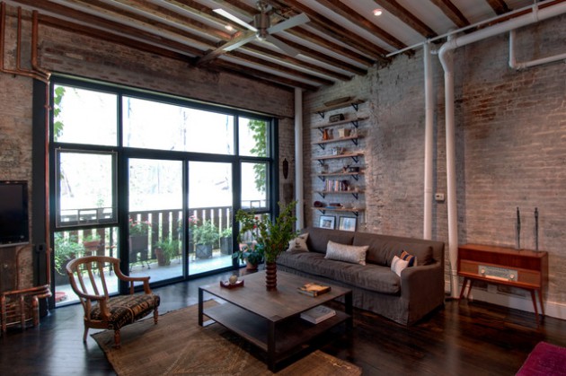 15 Gorgeous Loft Design Ideas In Industrial Style