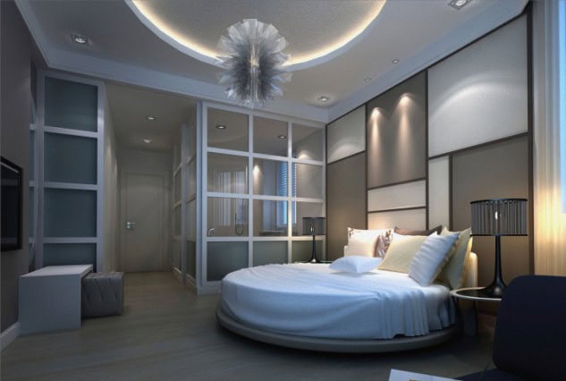 19 Luxury Round Master Bedroom Designs That Everyone Need To See 6
