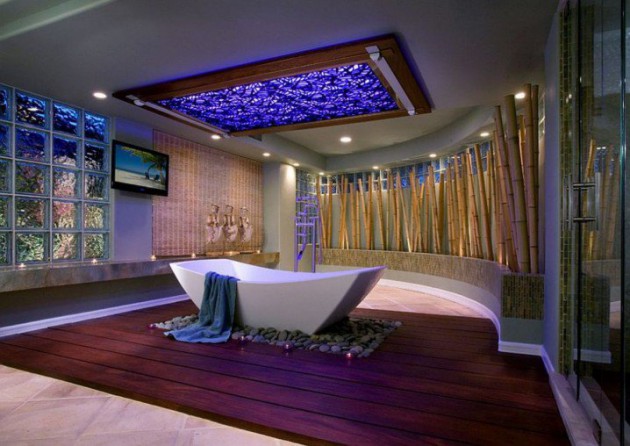 17 Extravagant Bathroom Ceiling Designs That You'll Fall ...