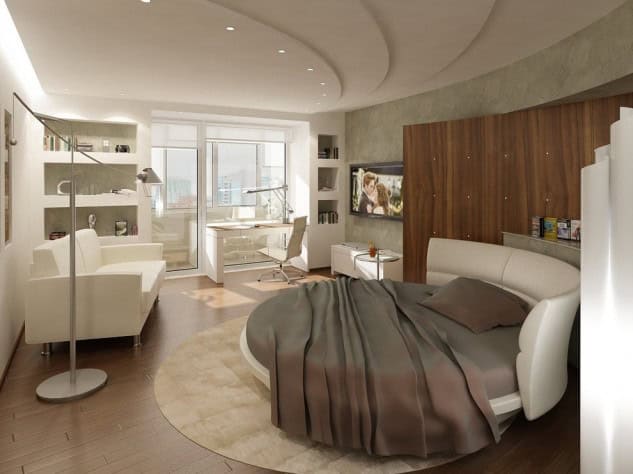 19 Luxury Round Master Bedroom Designs That Everyone Need To See 8