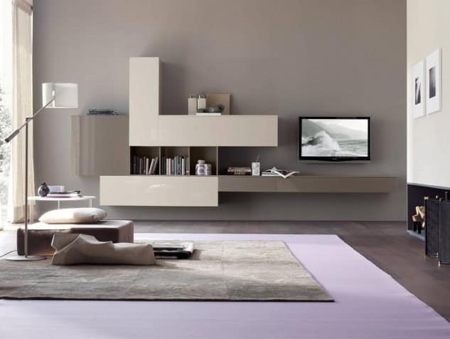 18 Trendy TV Wall Units For Your Modern Living Room 8