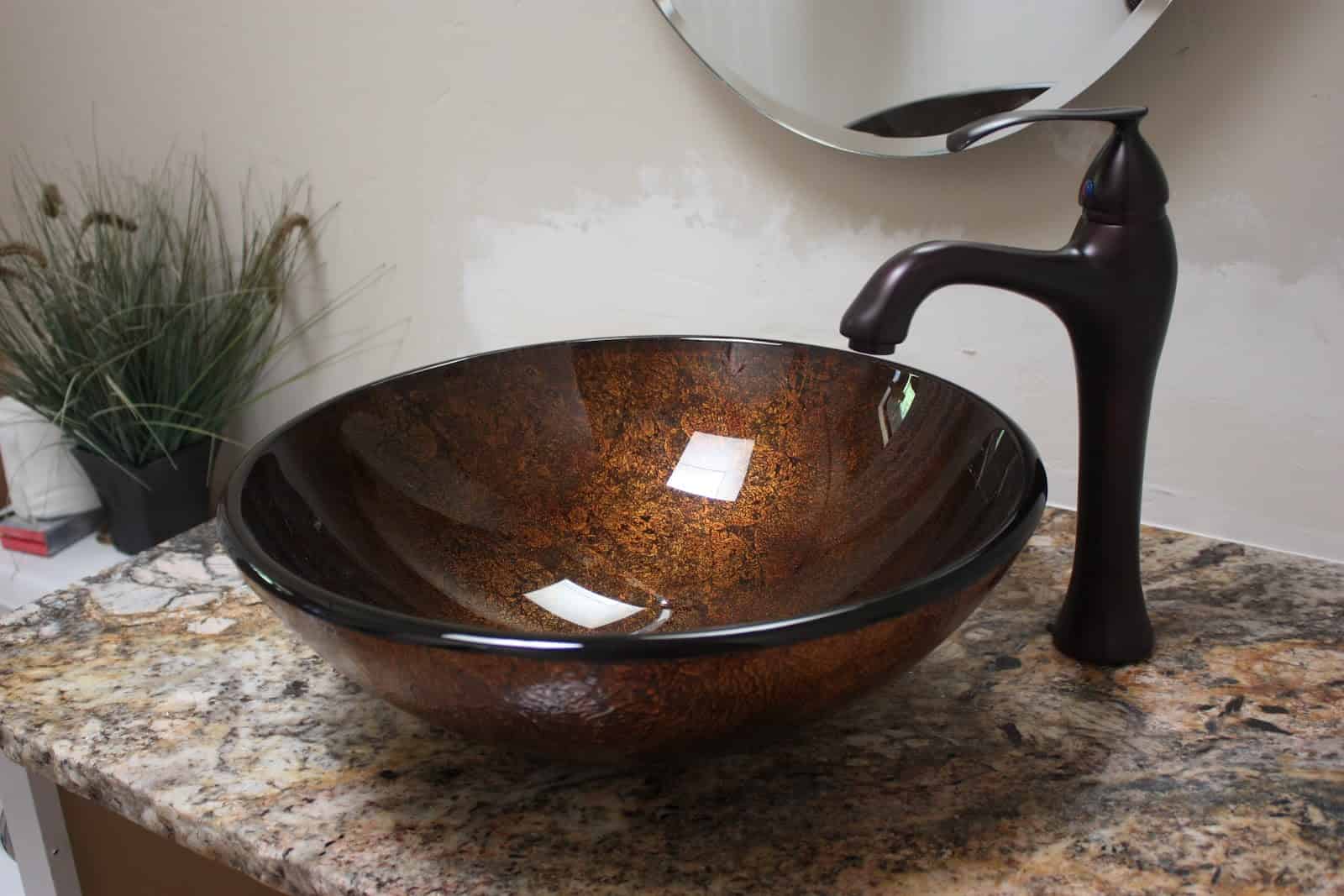 large bowl bathroom sinks