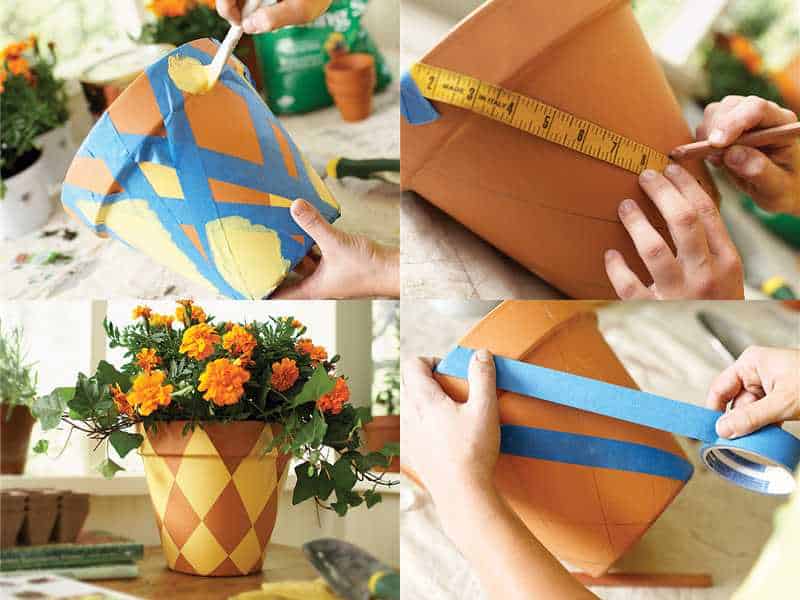 18 Simple & Easy DIY Flower Pot Designs 8